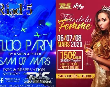 Village Naturiste R5 Village Libertine Appart hôtel Agde